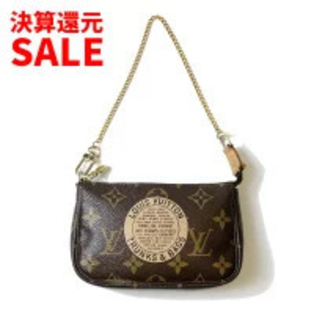 Louis Vuitton Pochette Accessoires TB Pouch Clutch Handbag Monogram